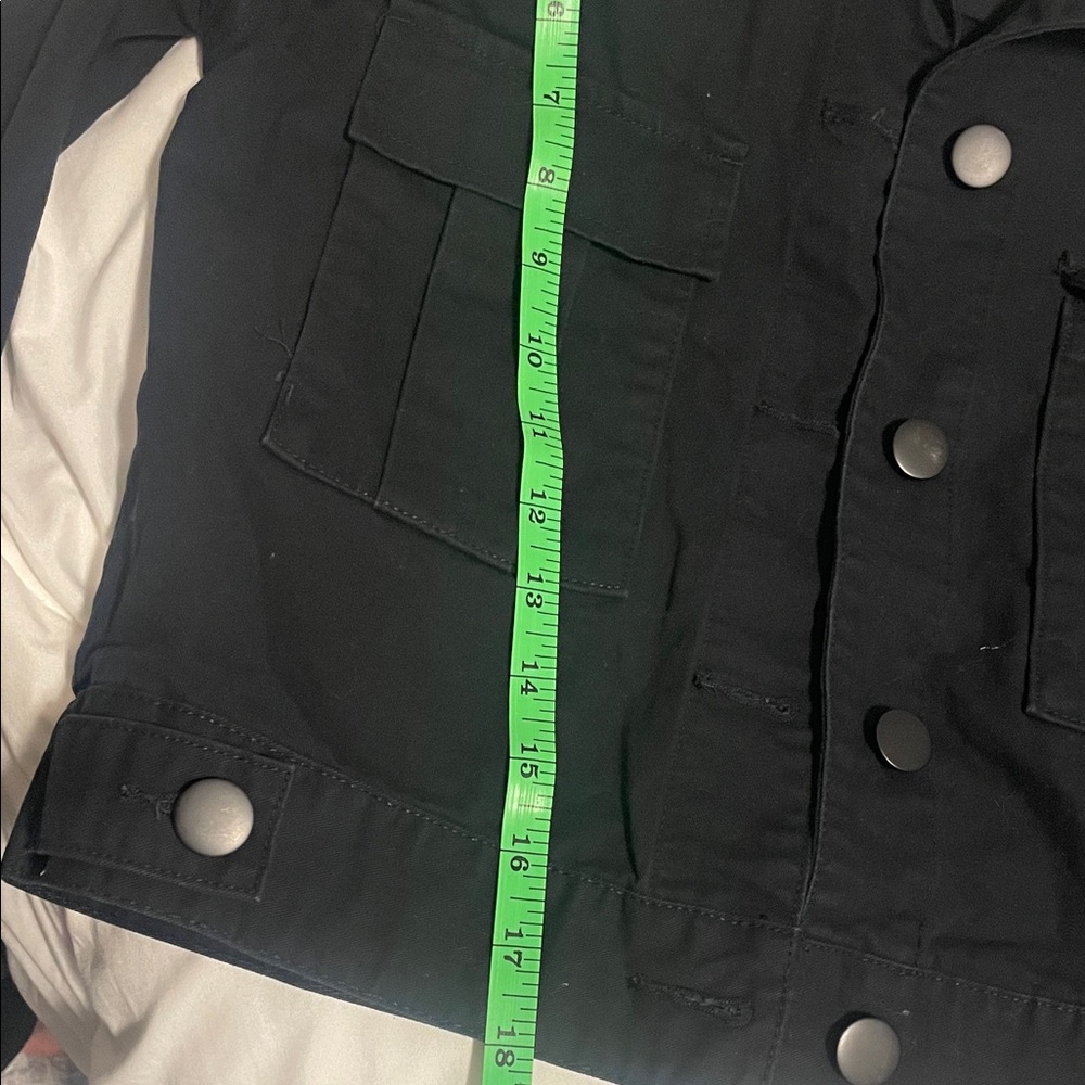 a new day Women's Black Jean Jacket - Picture 6 of 6